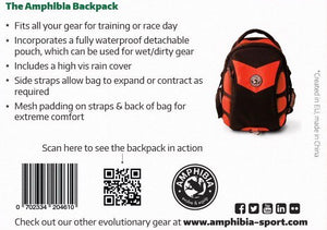 Amphibia Backpack Röd